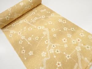 アンティーク　枝梅模様　着尺反物